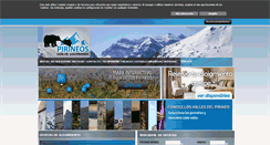 Desktop Screenshot of guiadelospirineos.com